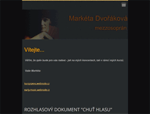 Tablet Screenshot of marketadvorakova.cz